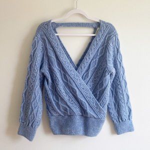 NWT Anthropologie Maeve V-Neck Wrap Sweater